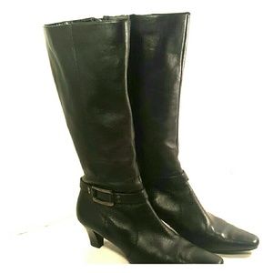 ANNE KLEIN SIZE 10 iflex leather boots