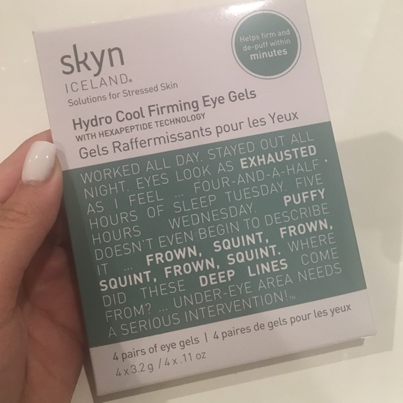 Sold Pack of 2 Skyn Iceland firming eye gels