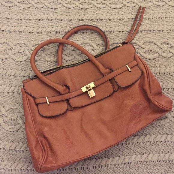 Brown handbag