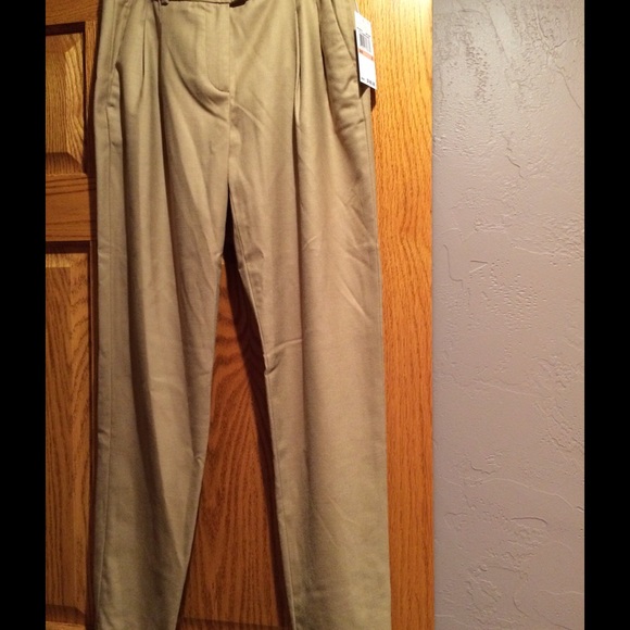 Michael Kors Dark camel dress pants. BNWT SZ2 - Picture 1 of 3