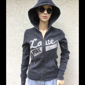 PINK LOVE Victoria's Secret hoodie/sweatshirt . S