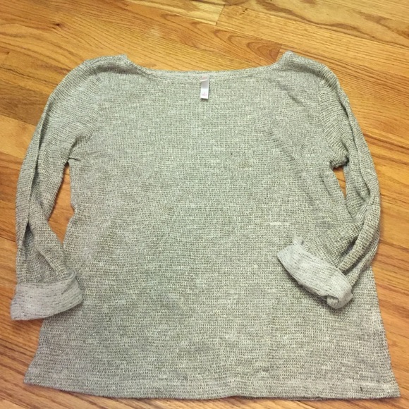 Shimmery holiday sweater