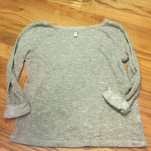 Shimmery holiday sweater