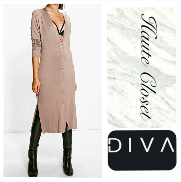 Sweaters - Button Down Duster