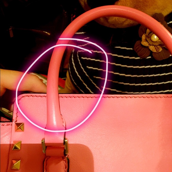 Valentino Pink rockstud cross body mini bag - Picture 4 of 4