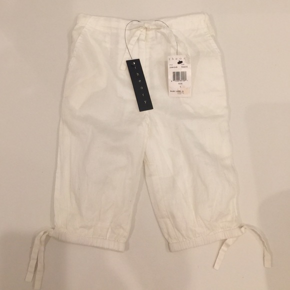 Theory - Girls Bottom Tie Pants Size L 12-18M