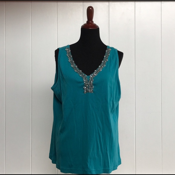 Blue Tank Top - Picture 1 of 1