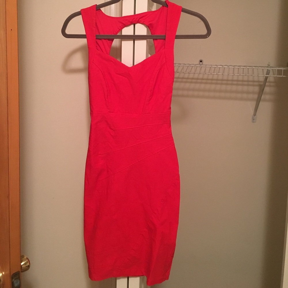 Red Bodycon Mini Dress