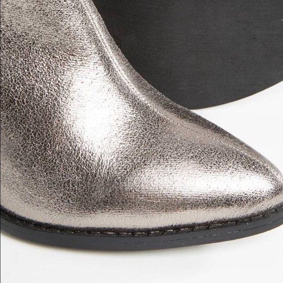 ASOS Silver metallic boots - Picture 3 of 4