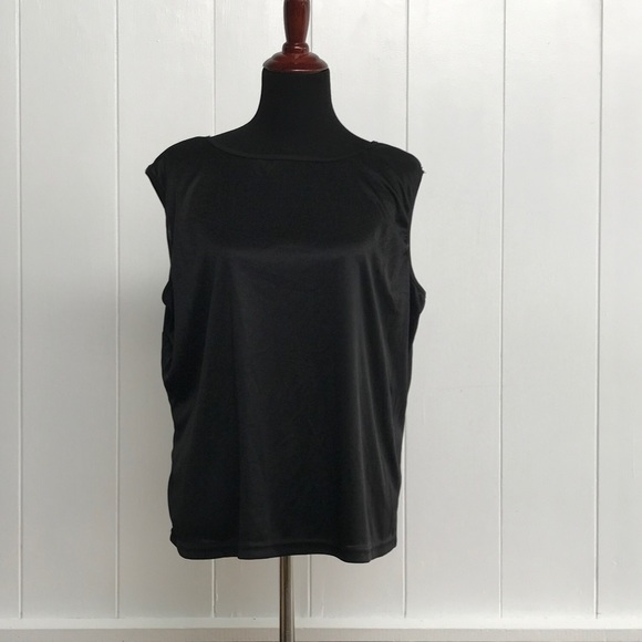 Black Tank Top Blouse