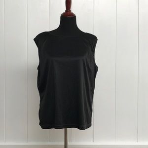 Black Tank Top Blouse