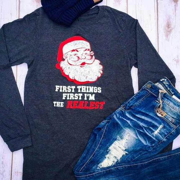 Women's Christmas Long Sleeve Tee