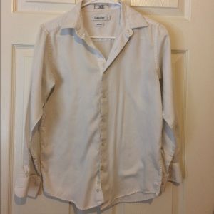 White button up blouse