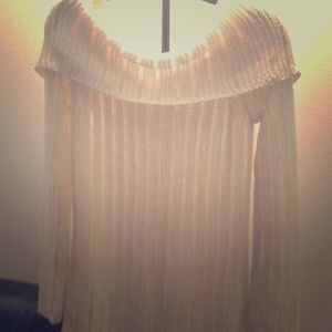 White House Black Market OTS sweater.