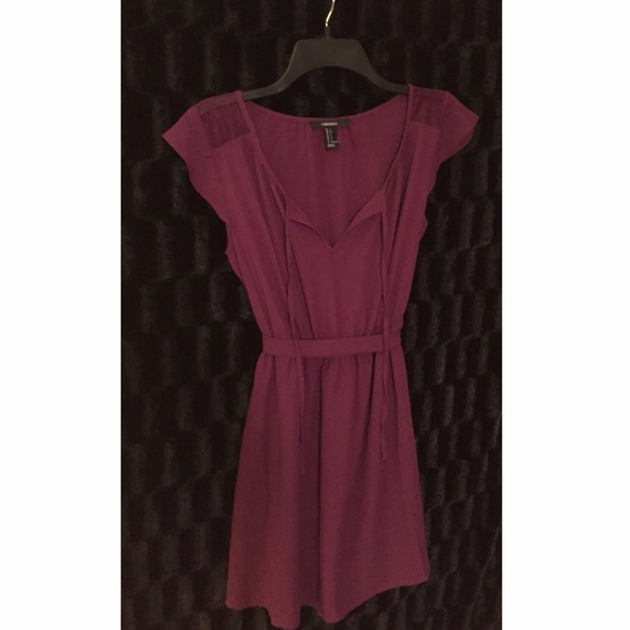 Plum dress