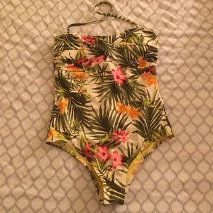 Flower bathing suit