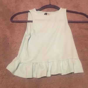 Mint blue tunic