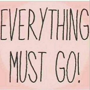 Closet clearing..EVERYTHING MUST GO