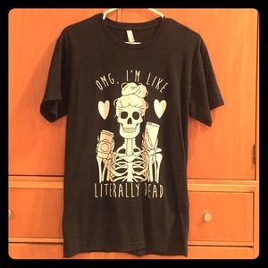 SALE!!! $7!!! Graphic Black T Shirt