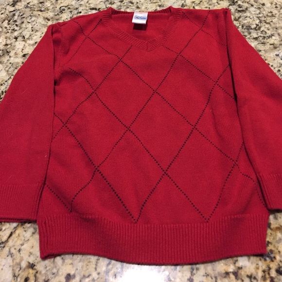 Boys 5t Red Gymboree sweater