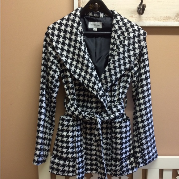 Merona Jackets & Blazers - NWOT Merona houndstooth coat
