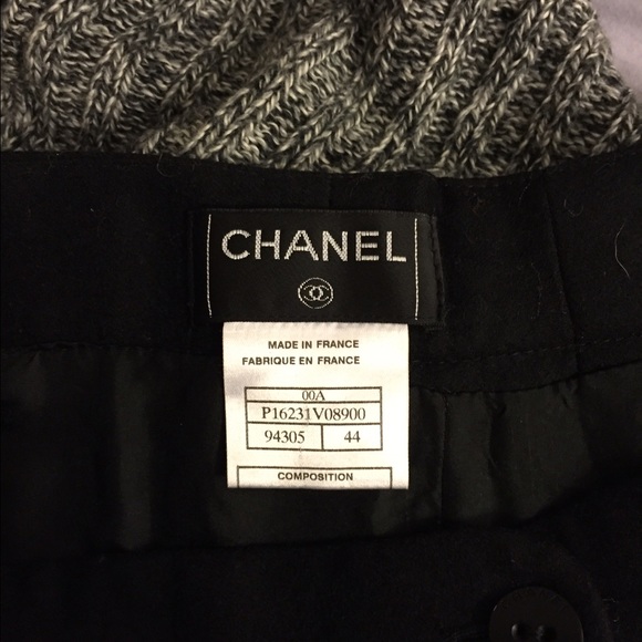 Black CHANEL Slacks