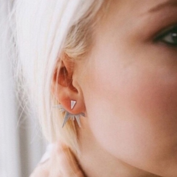 Last 1! ✨Silver Earring Jackets✨ - Picture 2 of 3