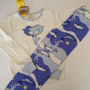 Crazy 8 Dolphin Pajama Set Size 4