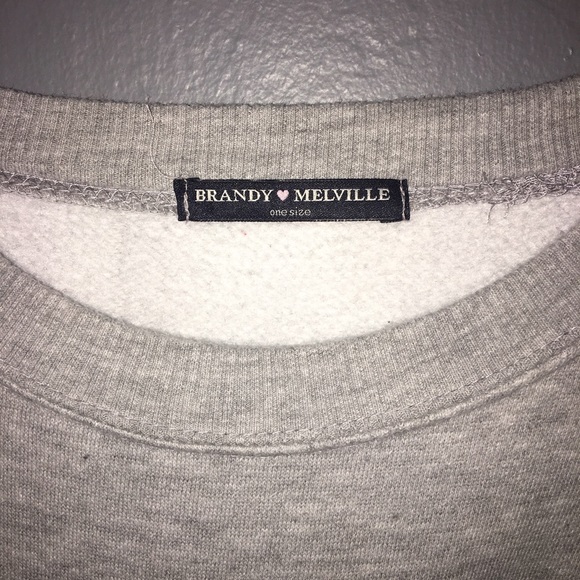 SOLD Brandy Melville Crew Neck - Picture 2 of 2