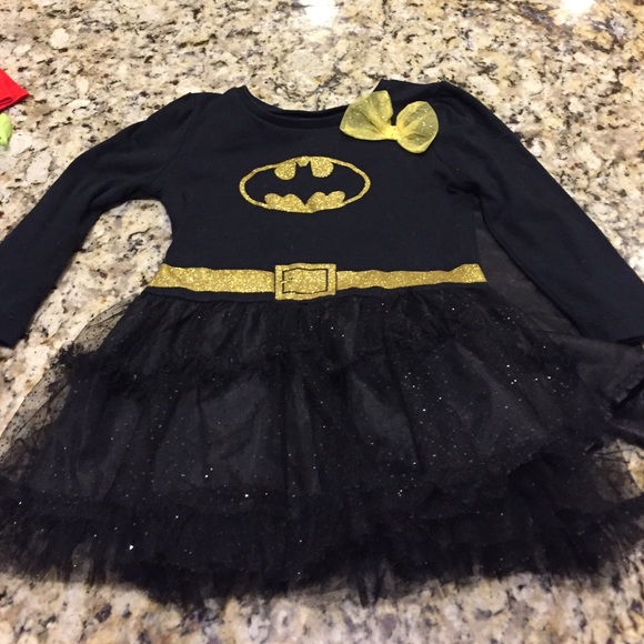 Toddler girls' batgirl dress