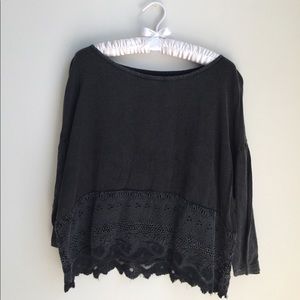Ecote urban outfitter black top Ecote urban outfitter black top