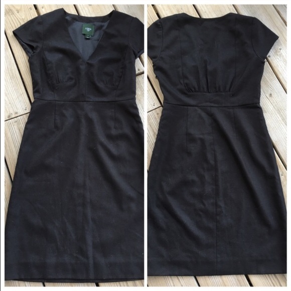 J crew black dress