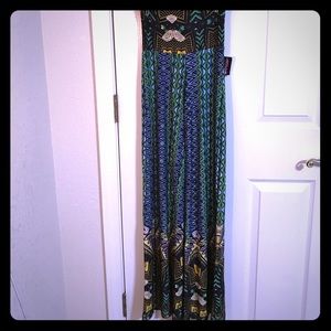 Boho tight flare pants