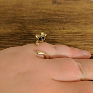 Gold Cat Ring