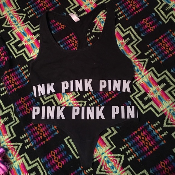 VS PINK MATCHING BRA AND PANTY