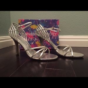 Chinese Laundry Silver Sandals