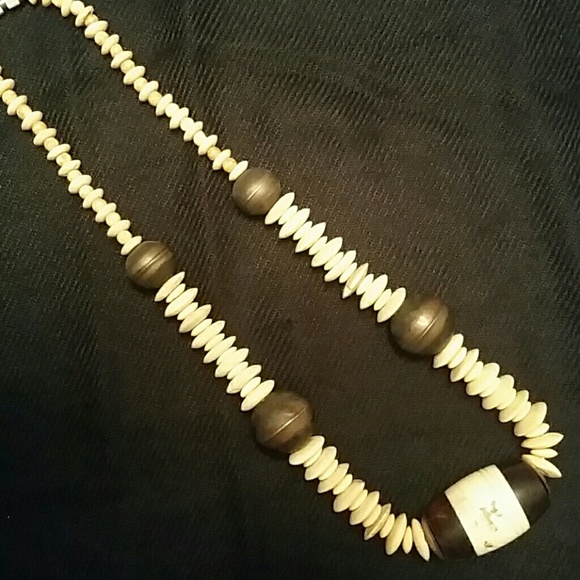 🆑earance! Lovely Handmade Wooden Beaded Necklace