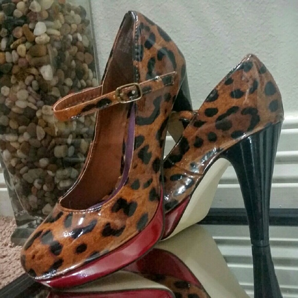 leopard Mary Jane heels 'cluelezz' by Madden girl