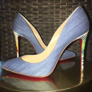 LOUBOUTIN PIGALLE FOLLIES 100 JEAN/CAL FHAWAII