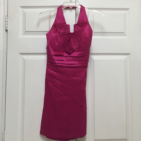 Dark Pink Fancy Party Dress