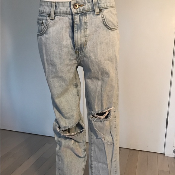 Carmar Ripped Boyfriend Jeans