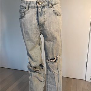 Carmar Ripped Boyfriend Jeans