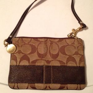 Coach wristlet