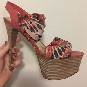 *lowered price! Brand New Wild Pair Platforms