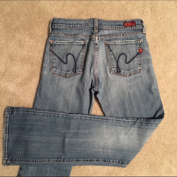 Citizens of Humanity Light Wash Bootcut Jeans