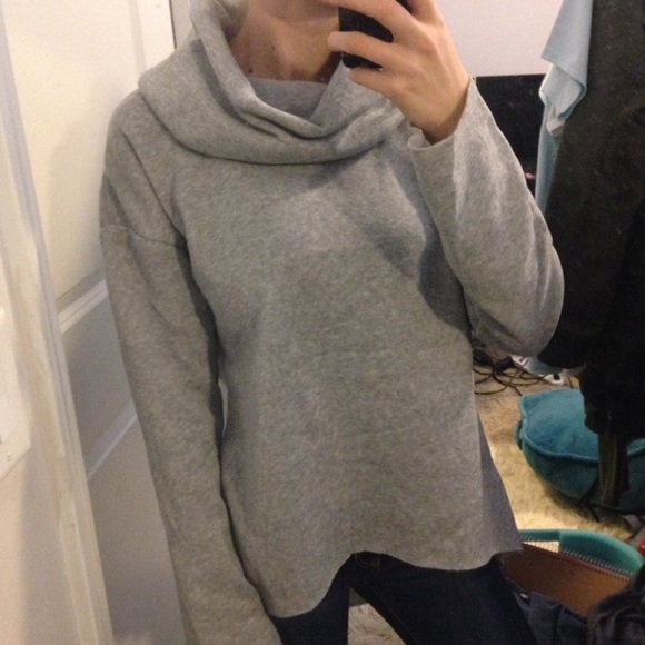 •FINAL SALE• Gray Cowl Neck Sweater - Picture 2 of 2