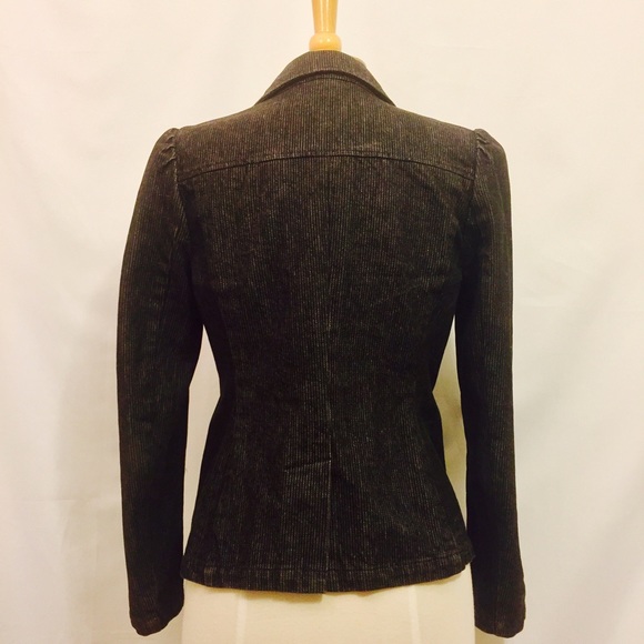 Fitted Denim Blazer - Picture 2 of 4