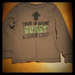 Jumping beans long sleeve boys tee