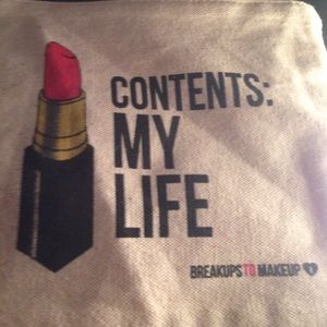Breakups To Makeup Mini Makeup Bag