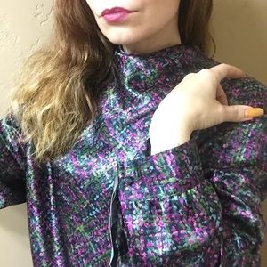 👑2 x $20👑 HP🎉 Silky Monet-Style Blouse